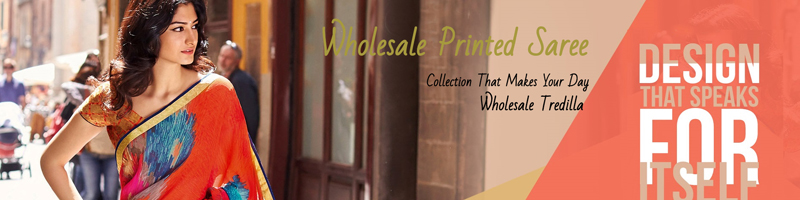 Wholesale Printed Saree